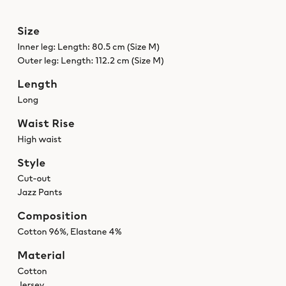 NWT Cut Out Pants with Flare - Picture 7 of 7